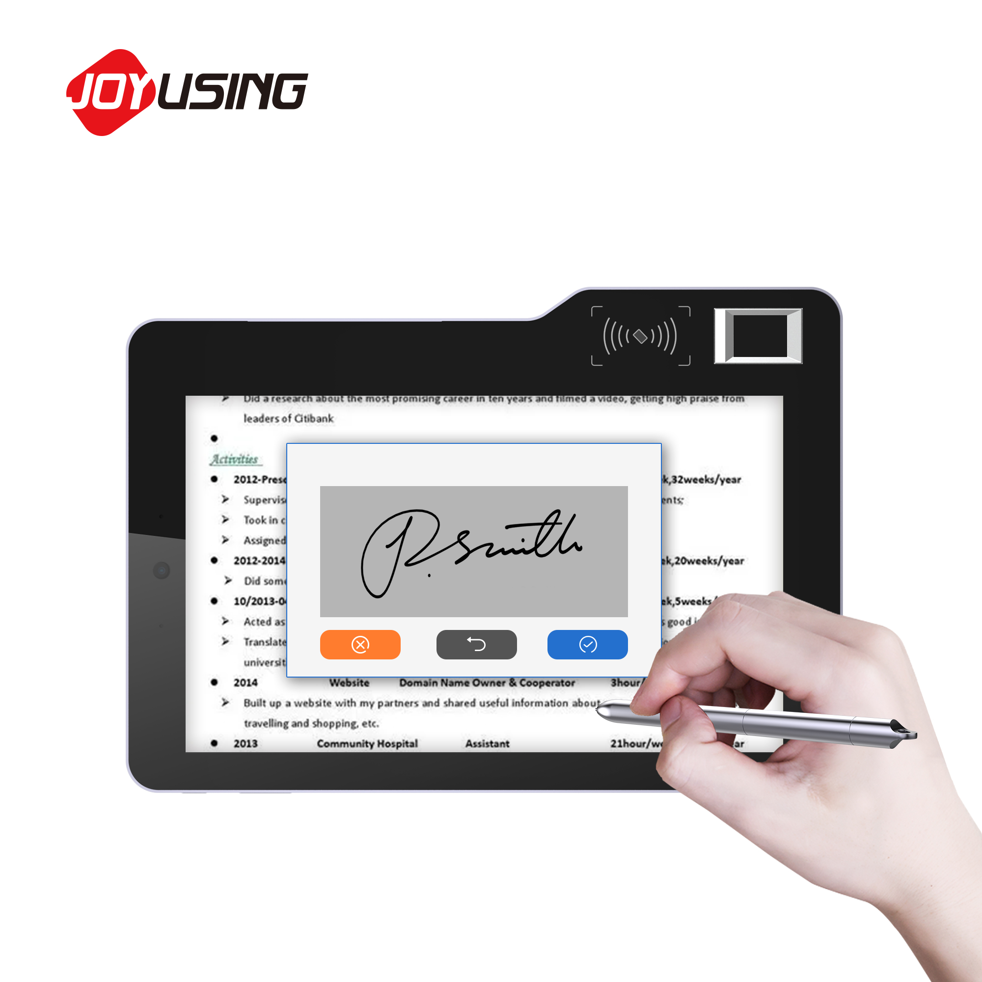 Drawing Pad Signature - ZJZ 10 