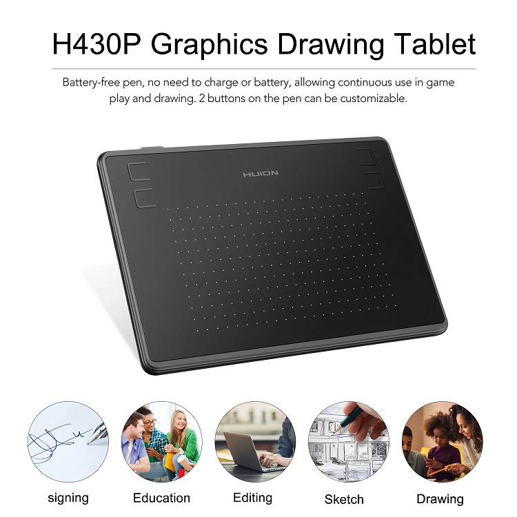 Tablette graphique numérique H - Drawing Pad Signature avis et prix