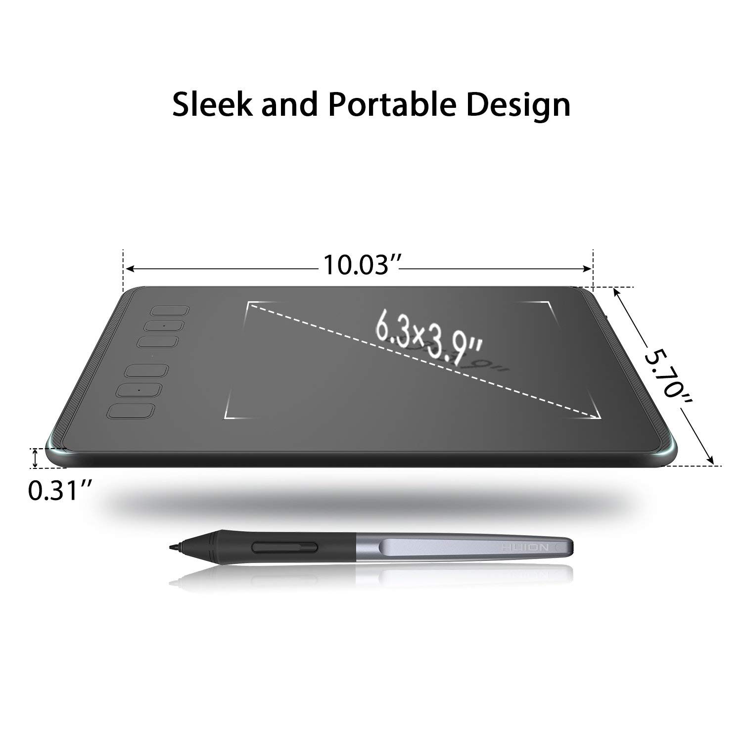 Tablette graphique USB H640P d - Drawing Pad Signature avis et prix